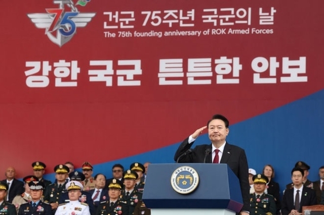 尹 대통령 "북한, 핵으로 안위 못 지켜…핵 사용시 한미동맹 대응 北정권 종식"