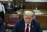 '美 역사상 처음' 피고인석 앉은 전직 대통령…트럼프 "정치적 박해"