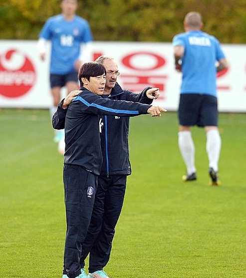 슈틸리케·신태용 감독/뉴시스