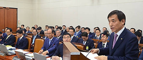 인사말하는 이주열 총재/뉴시스