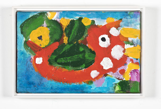 노은님, 즐거운 봄날, 2003, Acrylic on canvas, 20 x 30 cm <사진=가나아트한남 제공>