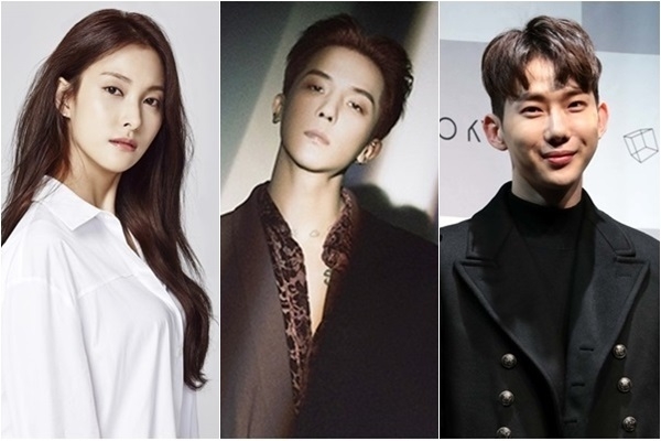 이태원 게이클럽 방문한 아이돌 박규리, 강원 양양 클럽 방문한 아이돌 송민호, 이태원 게이클럽 방문설 휘말린 조권. 왼쪽부터(사진=뉴시스).