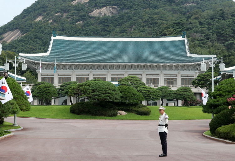 청와대 본관.(사진 뉴시스)