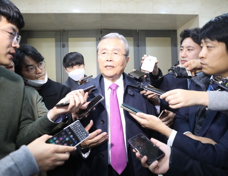 김종인 전 총괄선대위원장.