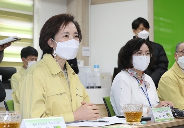 유은혜 사회부총리 겸 교육부 장관. 교육부 제공