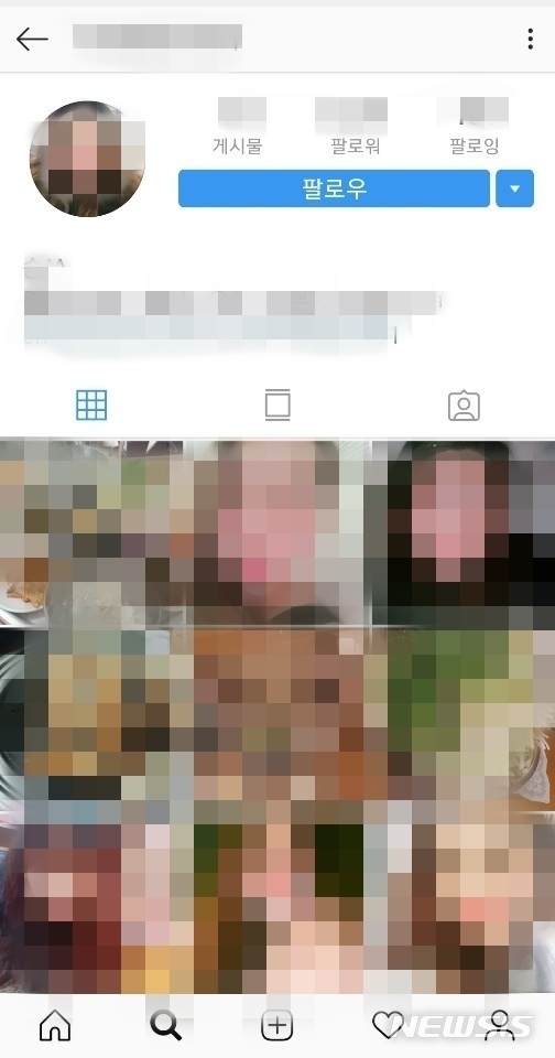 6일 뉴시스 확인결과 충남 천안에서 가방에 갇혀 사망한 9살 아동의 계모로 알려진 A씨의 인스타그램 주소가 인터넷 일부 커뮤니티에 공유된 가운데, 네티즌들의 성토가 이어지고 있다.(사진=A씨의 인스타그램 캡쳐/뉴시스)