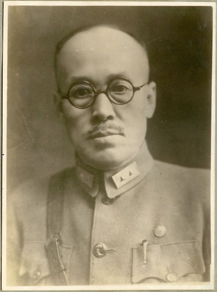 故지청천장군