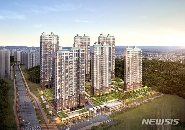 청주 동남파라곤 조감도.(시진=뉴시스)