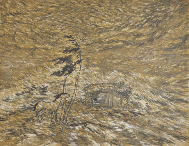 폭풍의 바다, 1990, 117 x 91cm. <사진제공=공간 누보>