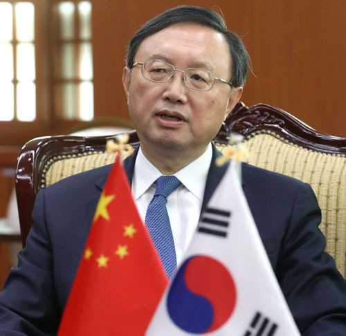 양제츠(楊潔篪) 중국 공산당 외교 담당 정치국원.