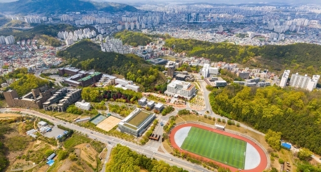 대전대학교 전경.
