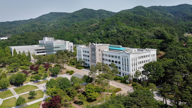 두원공과대학교 전경.