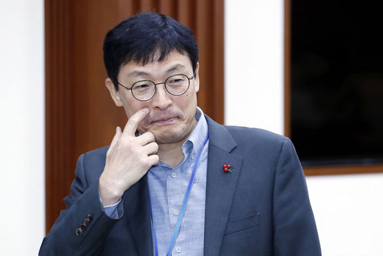 이호승 경제수석이 10일 오전 서울 세종로 정부서울청사에서 열린 중동 상황 관련 관계장관회의에 참석하고 있다. (사진=청와대 제공)