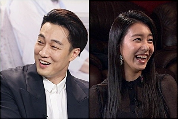 소지섭 기부 총액이 올해 4억5000만원이라는 소식이 전해졌다. 사진 왼쪽부터 소지섭, 아내 조은정. (사진=SBS 제공)