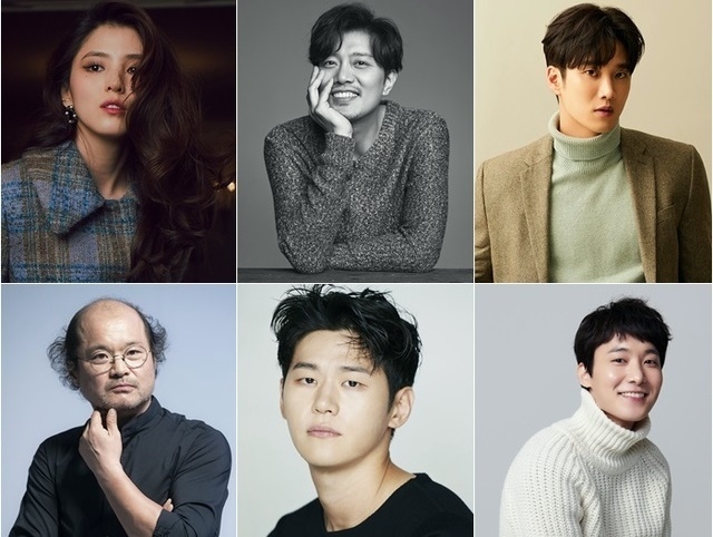  언더커버도 확진자와 동선 겹친 스태프가 발생해 촬영중단 사태가 빚어졌다. ‘언더커버’는 글로벌 온라인동영상서비스(OTT) 기업 넷플릭스의 새 오리지널 시리즈다. 사진 위 맨 왼쪽부터 언더커버 출연배우 한소희 박희순 안보현 장률 이학주 김상호. 사진=넷플릭스 언더커버 제공