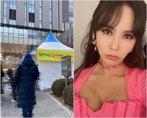  김지우가 선별진료소의 진상 시민에 일침을 가했다. 김지우는 4일 자신의 SNS에 “안전하게 언택트 공연을 하기 위해 검사받으러 온 선별진료소..”라며 운을 뗐다. 사진=김지우 SNS 캡처