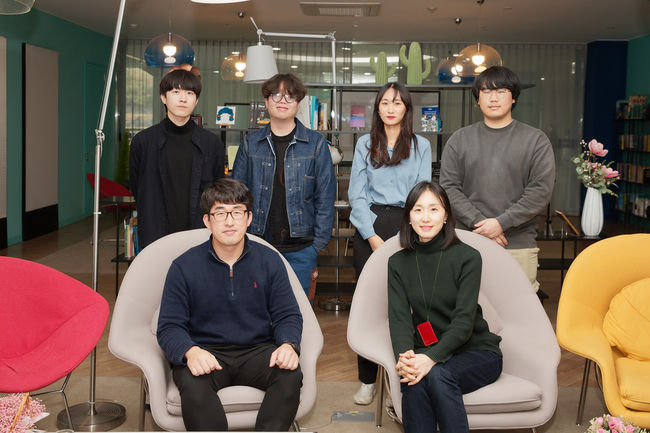 최은미(우측하단) 교수 연구팀.