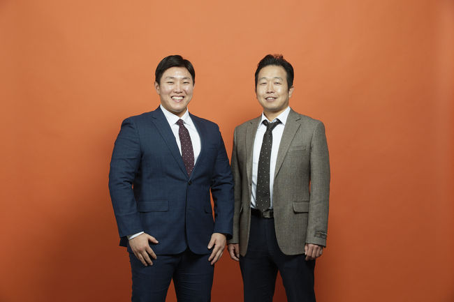  대상을 수상한 오종원 대학원생(왼쪽)과 이지석 지도교수