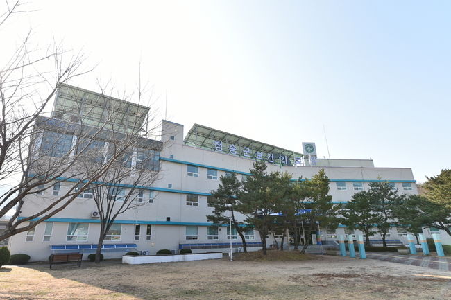 청송군 보건의료원 전경 사진