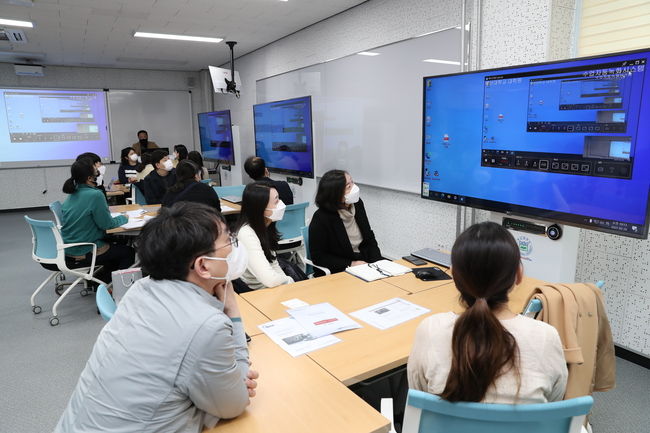 부산대 BK21 스마트강의실 구축 장소