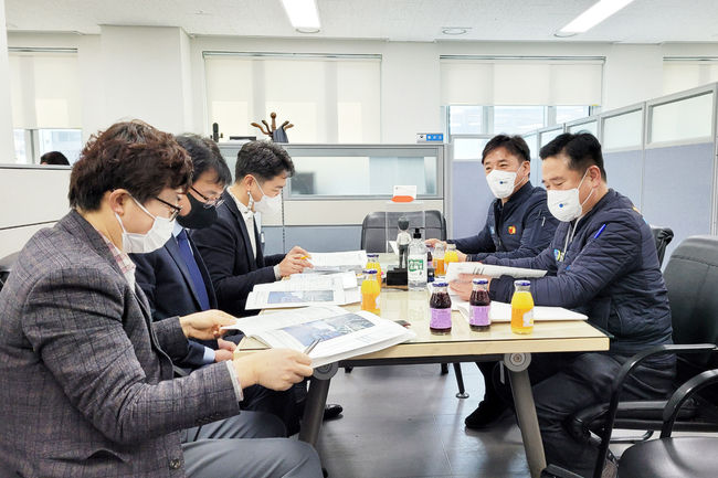 3일 윤경희 청송군수가 행정안전부 지방재정경제실을 방문했다.