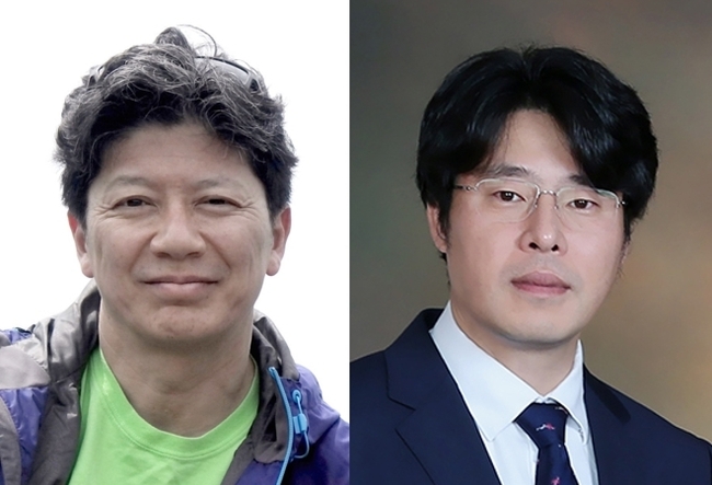 뉴바이올로지전공 곽준명 교수(좌), 신물질과학전공 조창희 교수(우) 사진