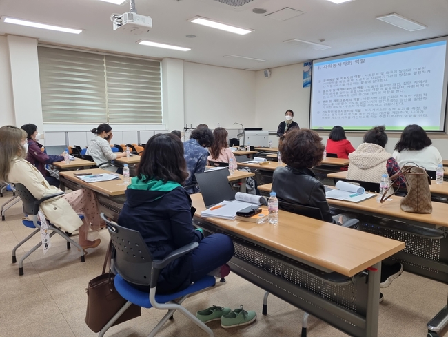 2021년 청소년상담 자원봉사자 기본교육 개강 사진