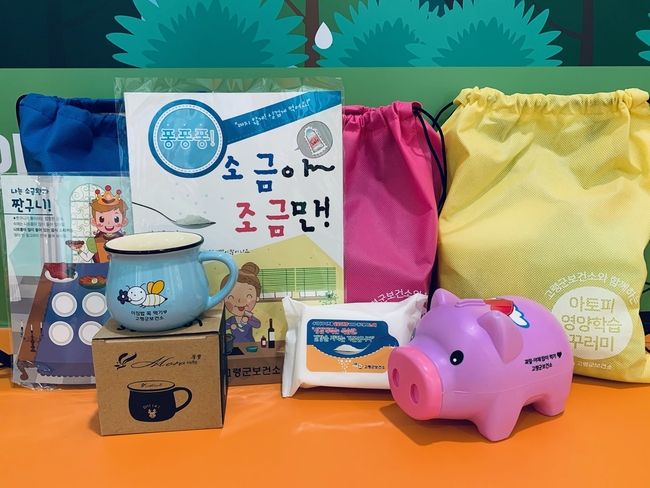 고령군 보건소 영양학습 꾸러미 사진