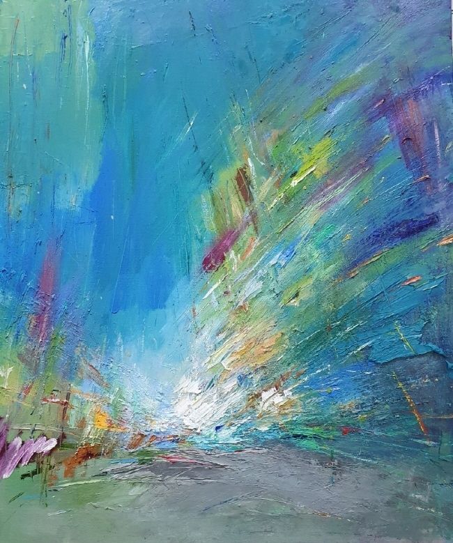 색을 담다 전의 김선민 작 (그림=천안시 제공)<br>
