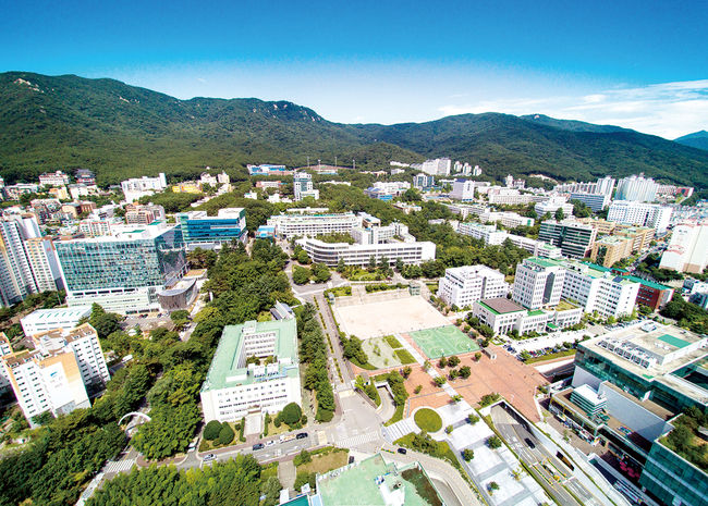 부산대학교 전경 사진
