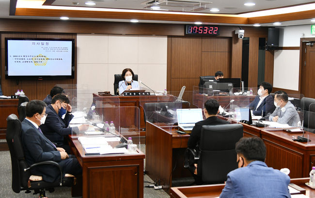 2021년도 포천시의회 행정사무감사