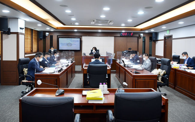 6일차 포천시의회 행정사무감사 모습. (사진=연천군)