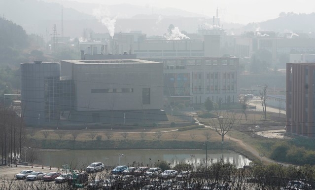 지난 2월3일 촬영된 중국 우한 바이러스 연구소 P4 실험실 모습.