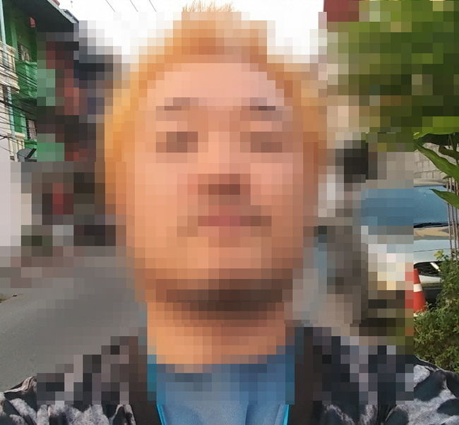 가해자 X. 인터넷에서 현지 언론 보도라고 돌아다니는 사진은 가해자 X가 아니다.