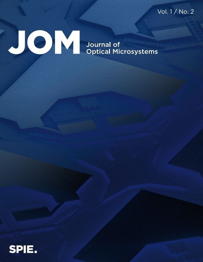 SPIE Journal of Optical Microsystems 표지논문 이미지