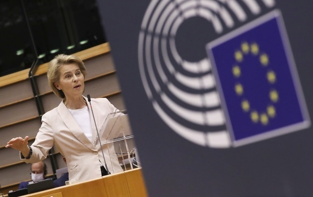 우르줄라 폰데어라이엔 유럽연합(EU) 집행위원장. (사진=뉴시스 제공)
