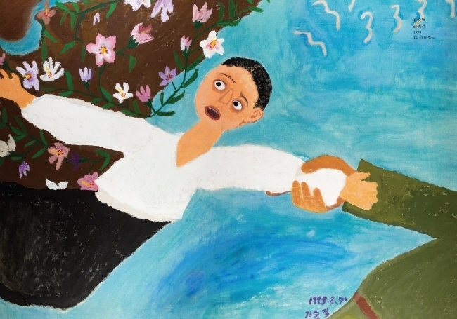 그날의 기억 전시회 그림(사진=천안시청)