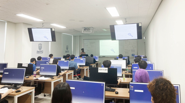 스마트기계융합공학전공 CATIA V5 교육과정 전경