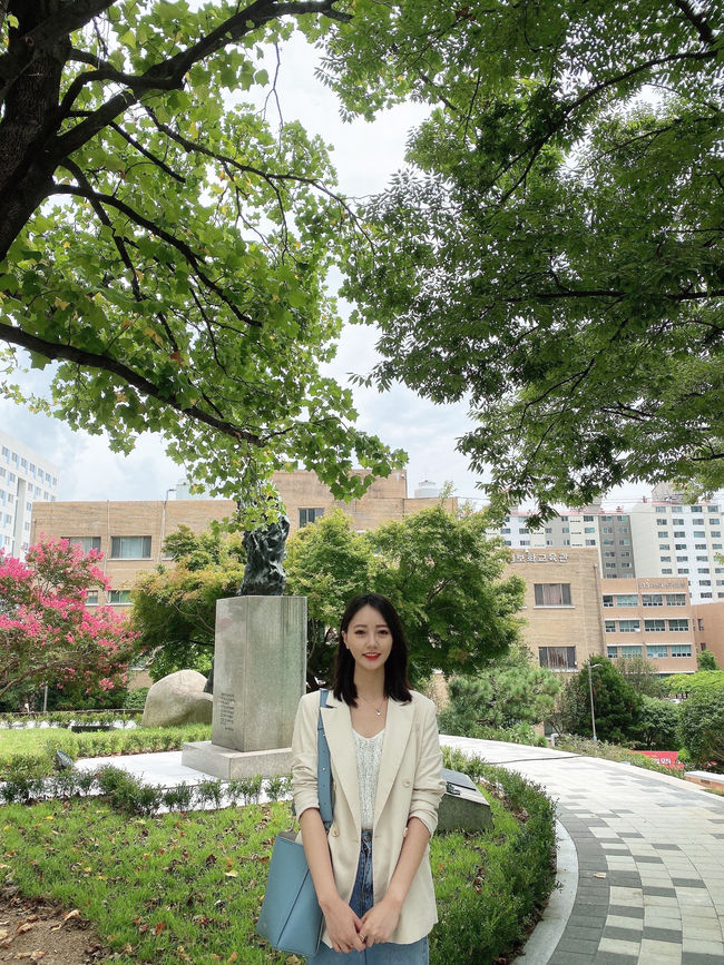  부산대 유학생 판티홍하잉 씨 사진