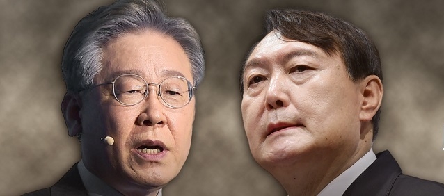 이재명 경기지사, 윤석열 전 검찰총장(이미지=뉴시스 제공)