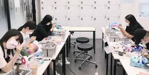 올댓뷰티아카데미 수업 현장