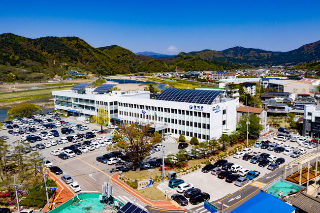 영덕군청 전경 사진
