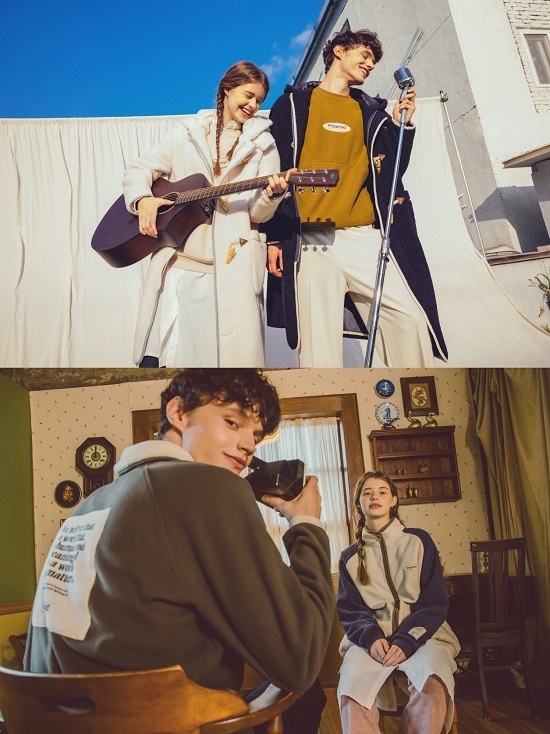 폴라로이드 스타일_레인보우 헤이즈 겨울 컬렉션