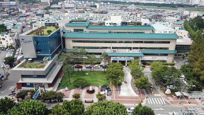 대구 동구청 전경 사진
