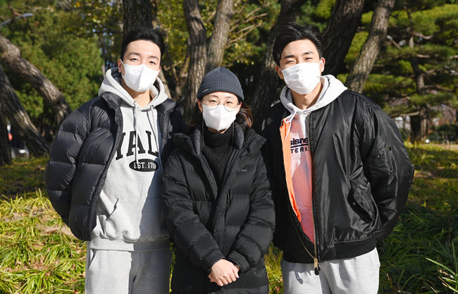 대상 수상학생들. 왼쪽부터 이재혁, 전주현, 최용훈.