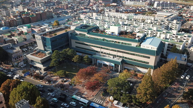 대구 동구청 전경 사진