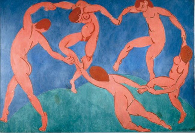 앙리 마티스, 춤(2), 1910.