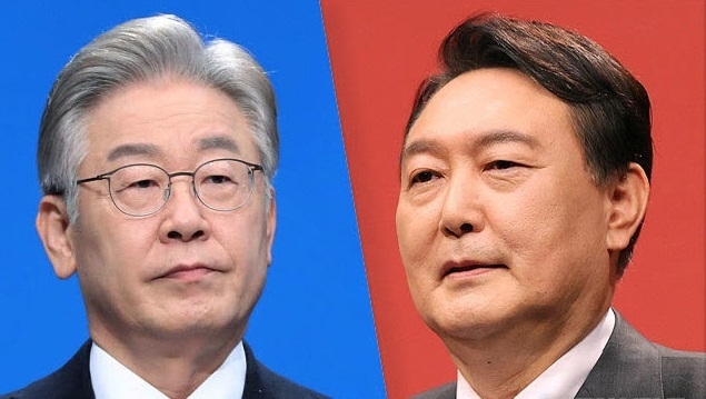이재명 더불어민주당 대선 후보 (왼쪽), 윤석열 국민의힘 대선 후보.(사진=뉴시스 제공)