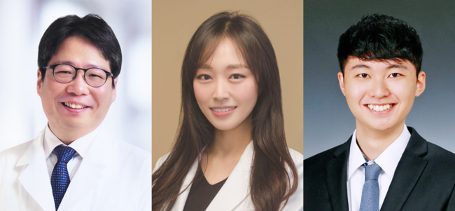 왼쪽부터 소화기내과 이정훈 교수, 김지혜 교수, 김주연 전공의(사진=서울대병원 제공