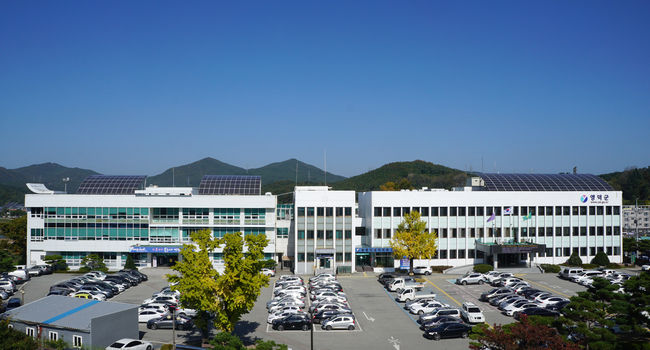 영덕군청 전경 사진